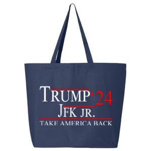 Trump JFK Jr Take America Back 2024 25L Jumbo Tote