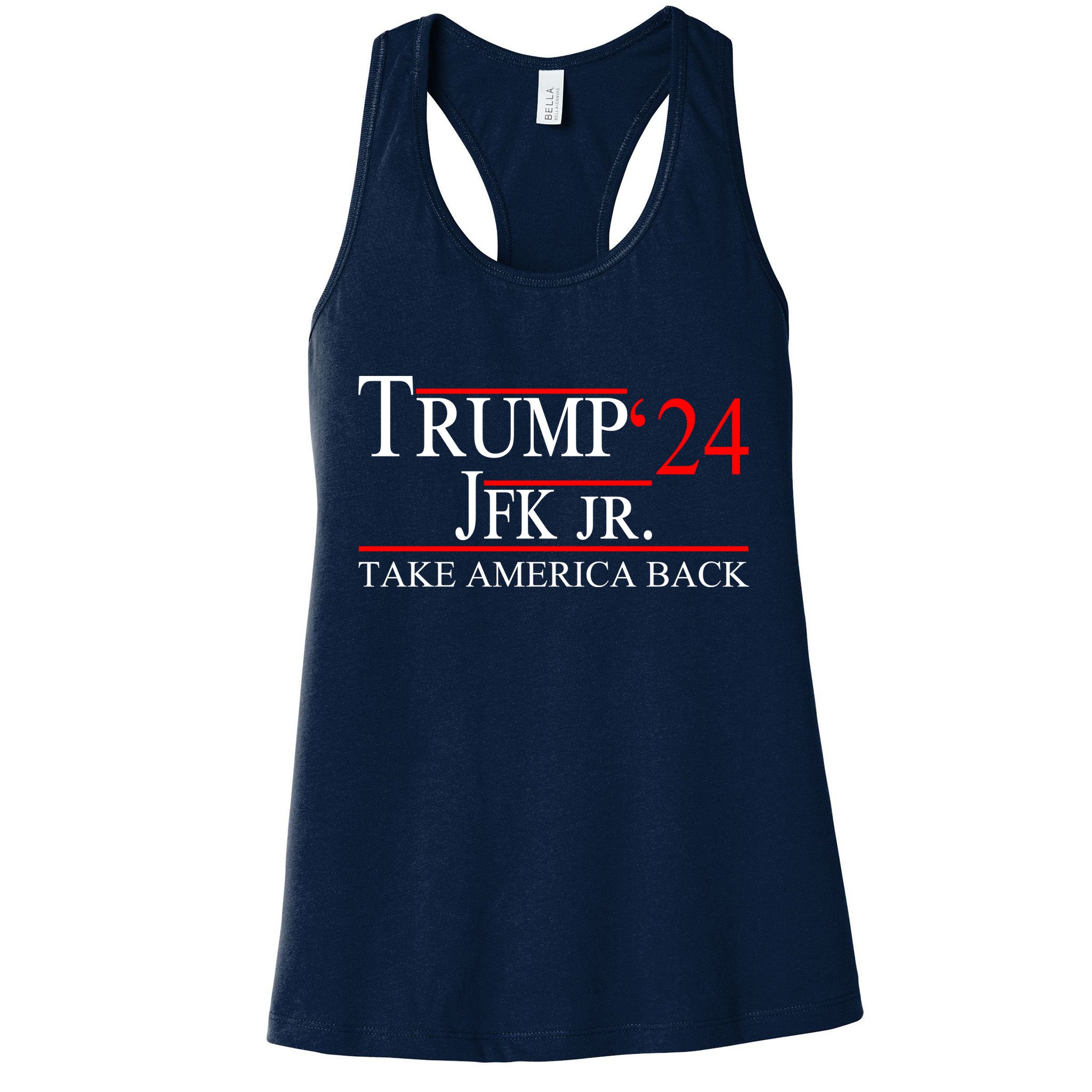 Trump JFK Jr Take America Back 2024 Womens Tank Top
