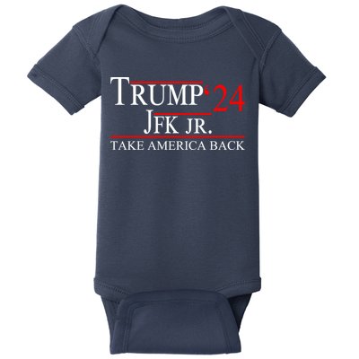 Trump JFK Jr Take America Back 2024 Baby Bodysuit