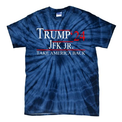 Trump JFK Jr Take America Back 2024 Tie-Dye T-Shirt