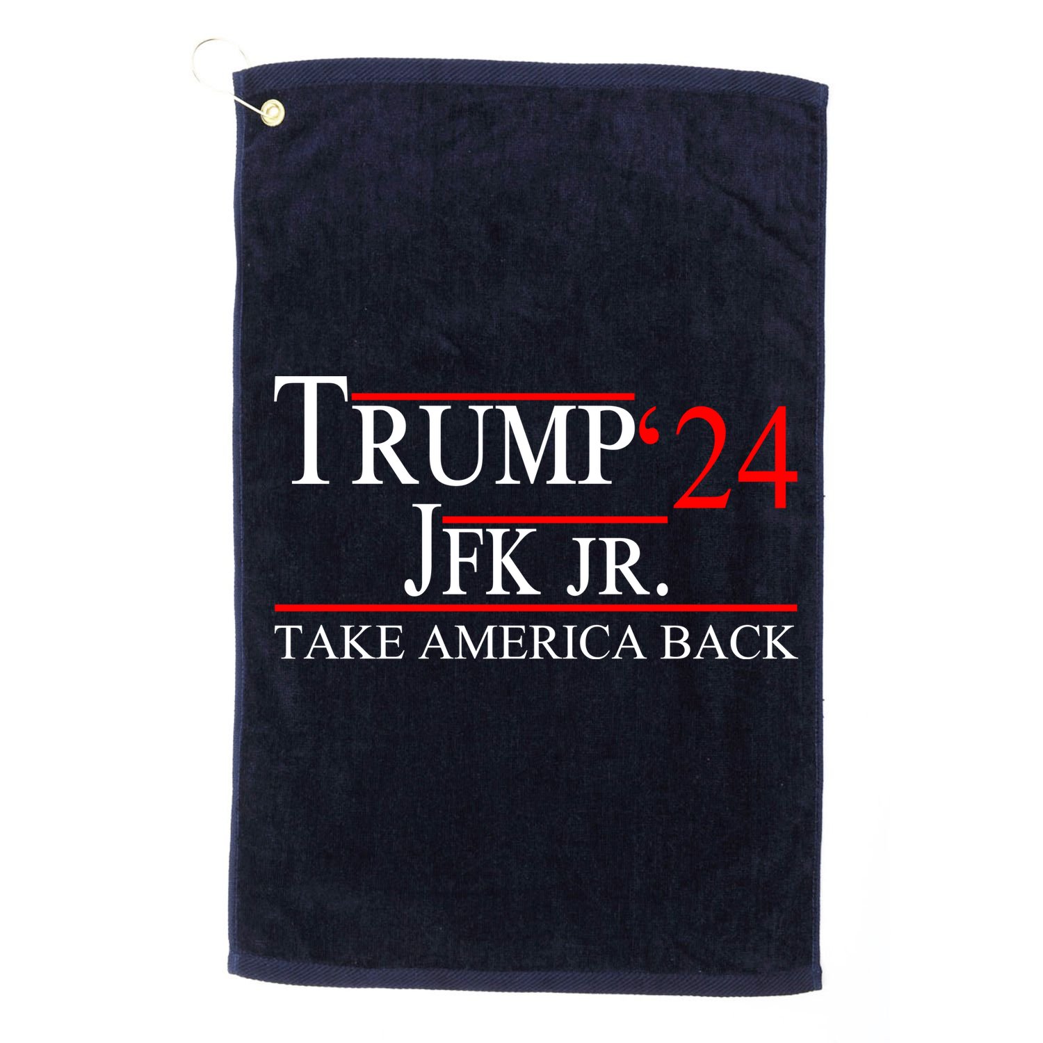 Trump JFK Jr Take America Back 2024 Golf Towel