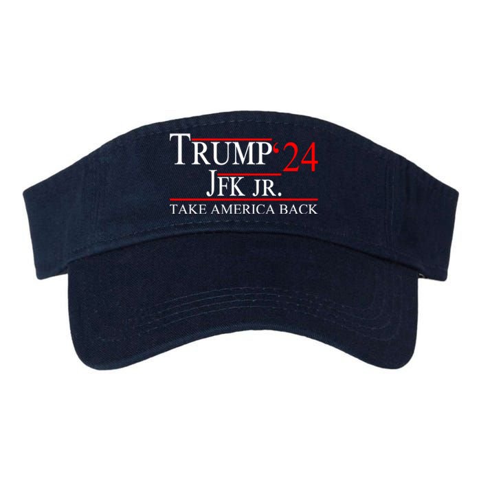 Trump JFK Jr Take America Back 2024 Valucap Bio-Washed Visor