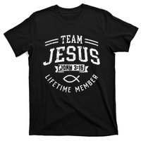 Team Jesus John 316 Lifetime Member God Christian Gift T-Shirt