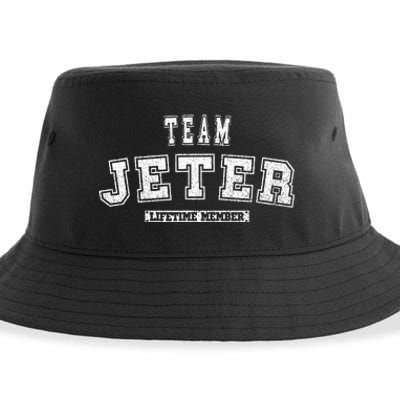 Team Jeter Lifetime Member Family Last Name Sustainable Bucket Hat