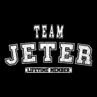 Team Jeter Lifetime Member Family Last Name Button