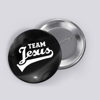 Team Jesus Lifetime Member Funny Christian Button