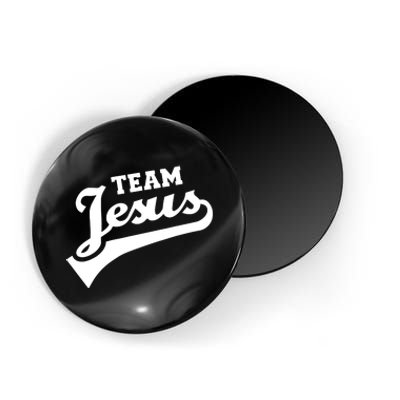 Team Jesus Lifetime Member Funny Christian Magnet