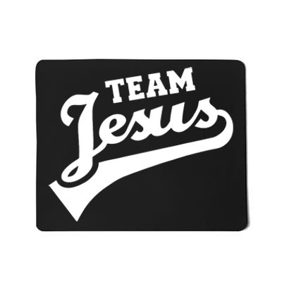 Team Jesus Lifetime Member Funny Christian Mousepad