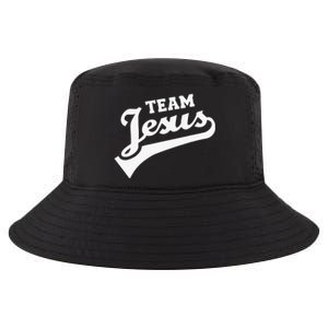 Team Jesus Lifetime Member Funny Christian  Cool Comfort Performance Bucket Hat