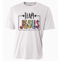 Team Jesus Lover Christian Religious Believers God Cooling Performance Crew T-Shirt