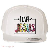Team Jesus Lover Christian Religious Believers God Wool Snapback Cap