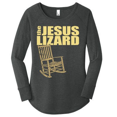 The Jesus Lizard Funny Chair Saying Christian Faith Music Women's Perfect Tri Tunic Long Sleeve Shirt