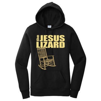 The Jesus Lizard Funny Chair Saying Christian Faith Music Women's Pullover Hoodie