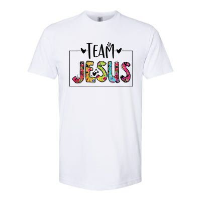 Team Jesus Lover Christian Religious Believers God Softstyle® CVC T-Shirt