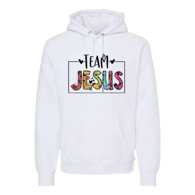 Team Jesus Lover Christian Religious Believers God Premium Hoodie