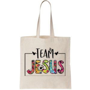 Team Jesus Lover Christian Funny Believers God Tote Bag