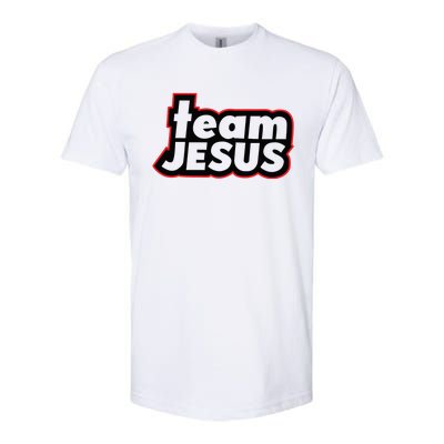 Team Jesus Lover Christian Religious Believers God Softstyle® CVC T-Shirt