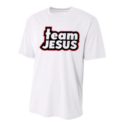 Team Jesus Lover Christian Religious Believers God Performance Sprint T-Shirt