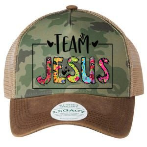 Team Jesus Lover Christian Religious Believers God Legacy Tie Dye Trucker Hat