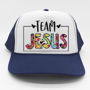 Team Jesus Lover Christian Religious Believers God Trucker Hat