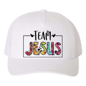 Team Jesus Lover Christian Religious Believers God Yupoong Adult 5-Panel Trucker Hat