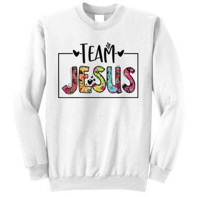 Team Jesus Lover Christian Religious Believers God Sweatshirt