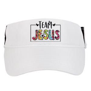 Team Jesus Lover Christian Religious Believers God Adult Drive Performance Visor