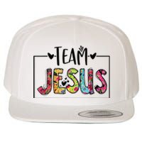 Team Jesus Lover Christian Religious Believers God Wool Snapback Cap