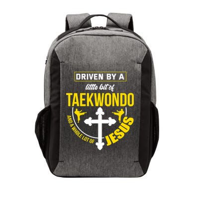 Taekwondo Jesus Martial Arts Christian Taekwondo Vector Backpack