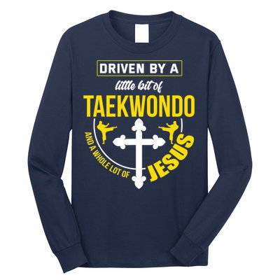 Taekwondo Jesus Martial Arts Christian Taekwondo Long Sleeve Shirt