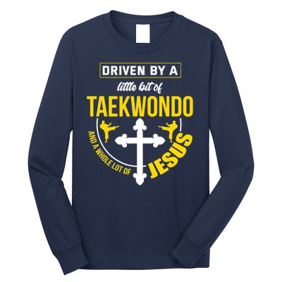 Taekwondo Jesus Martial Arts Christian Taekwondo Long Sleeve Shirt