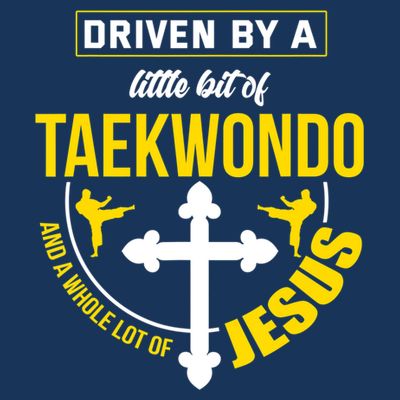 Taekwondo Jesus Martial Arts Christian Taekwondo T-Shirt