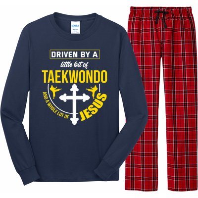 Taekwondo Jesus Martial Arts Christian Taekwondo Long Sleeve Pajama Set