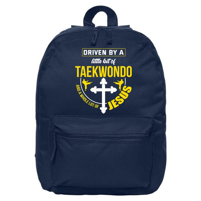Taekwondo Jesus Martial Arts Christian Taekwondo 16 in Basic Backpack
