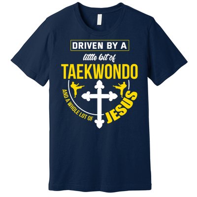 Taekwondo Jesus Martial Arts Christian Taekwondo Premium T-Shirt