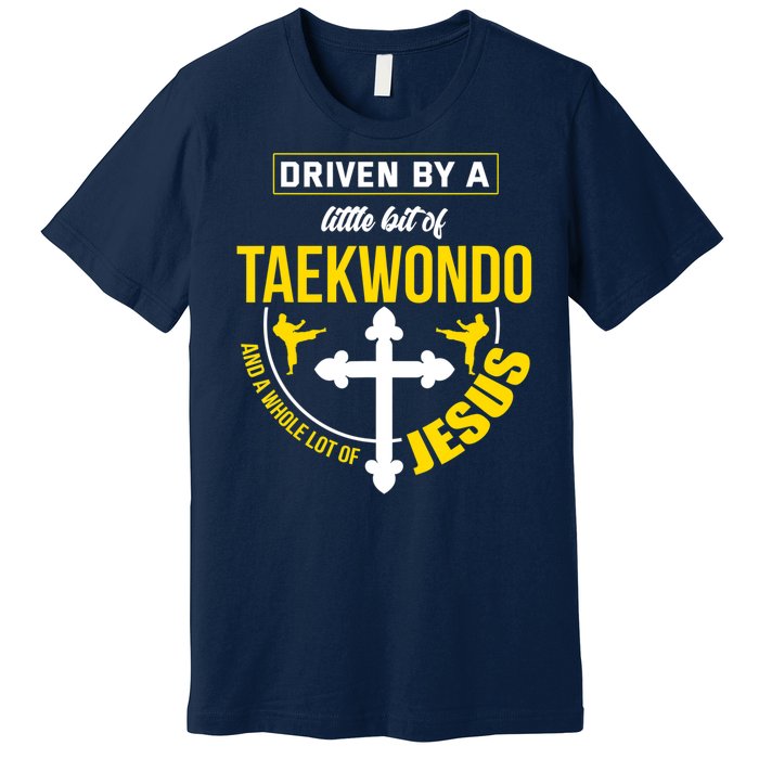 Taekwondo Jesus Martial Arts Christian Taekwondo Premium T-Shirt