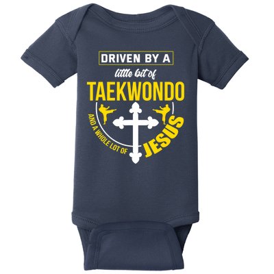 Taekwondo Jesus Martial Arts Christian Taekwondo Baby Bodysuit