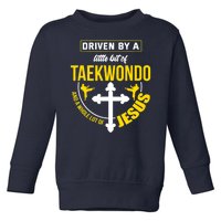 Taekwondo Jesus Martial Arts Christian Taekwondo Toddler Sweatshirt