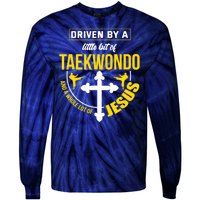 Taekwondo Jesus Martial Arts Christian Taekwondo Tie-Dye Long Sleeve Shirt