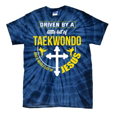 Taekwondo Jesus Martial Arts Christian Taekwondo Tie-Dye T-Shirt