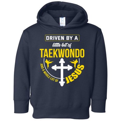 Taekwondo Jesus Martial Arts Christian Taekwondo Toddler Hoodie