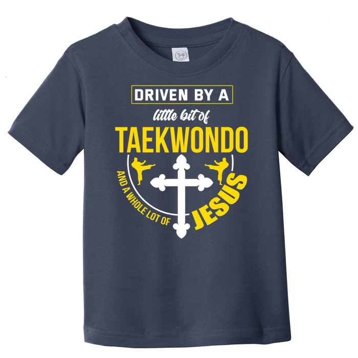 Taekwondo Jesus Martial Arts Christian Taekwondo Toddler T-Shirt