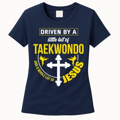 Taekwondo Jesus Martial Arts Christian Taekwondo Womens T-Shirt