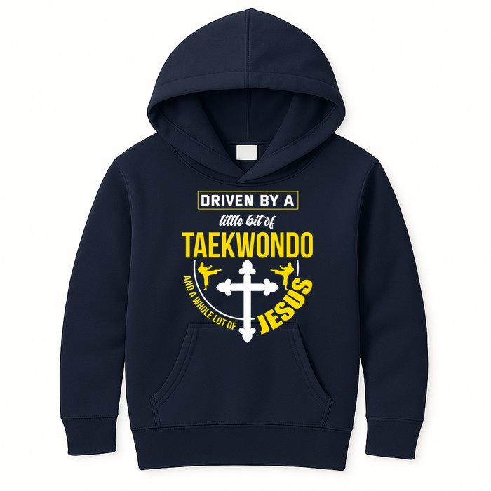 Taekwondo Jesus Martial Arts Christian Taekwondo Kids Hoodie