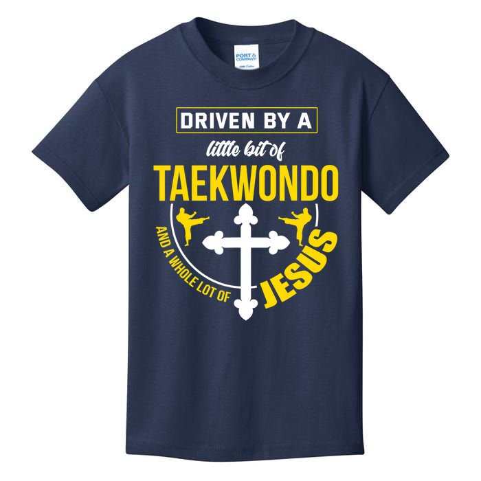 Taekwondo Jesus Martial Arts Christian Taekwondo Kids T-Shirt