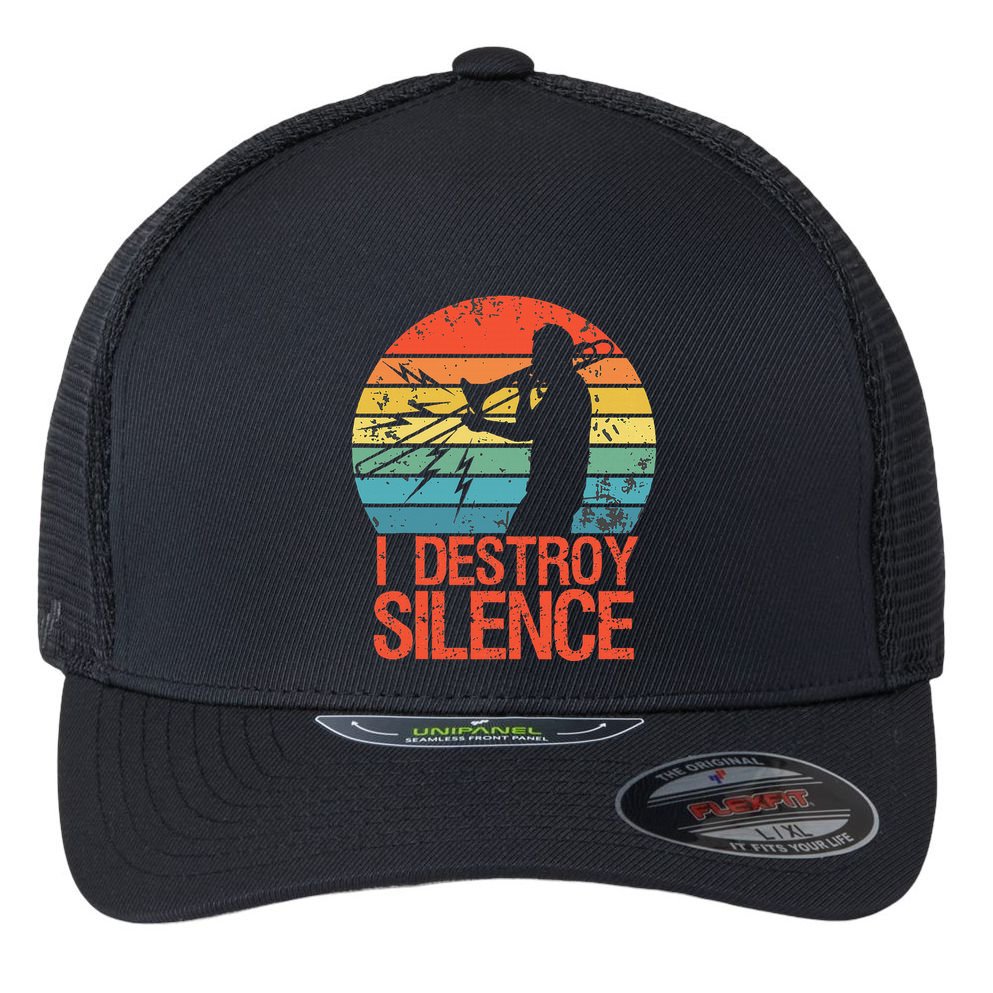 Trombone Jazz Musician Trombone Player Flexfit Unipanel Trucker Cap