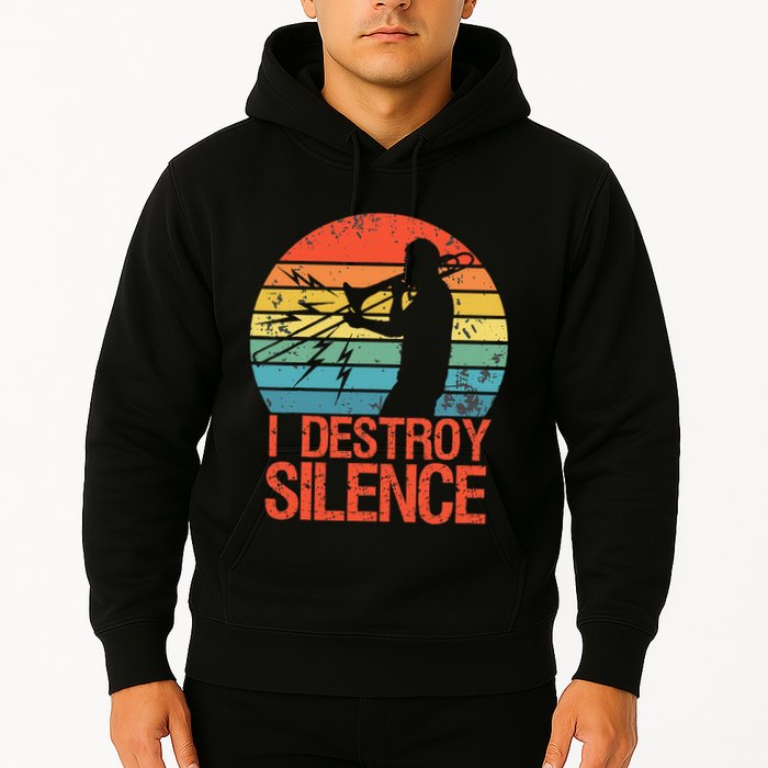 Trombone Jazz Musician Trombone Player Hoodie