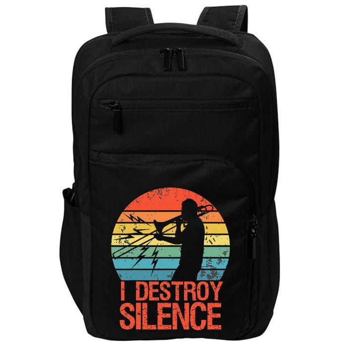 Trombone Jazz Musician Trombone Player Impact Tech Backpack