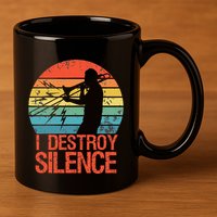 Trombone Jazz Musician Trombone Player 11oz C Handle Ceramic Mug