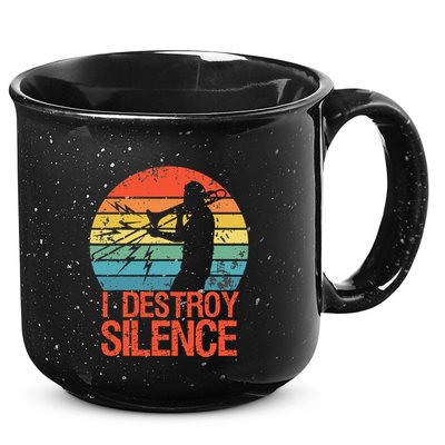 Trombone Jazz Musician Trombone Player 15oz Campfire Ceramic Mug